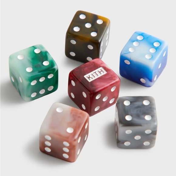 Luxury Kith Kithmas Monogram Debossed Suede Poker Set! ***NEW*** - Picture 10 of 12